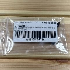 DT Swiss Pro Lock Squorx Pro Head Jant Tel Başı 5'li - 2,0 Schwarz 15mm