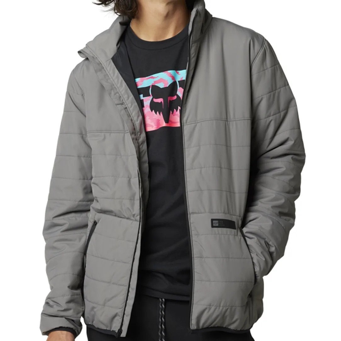 Fox Racing Howell Puffy Jacket - Gri