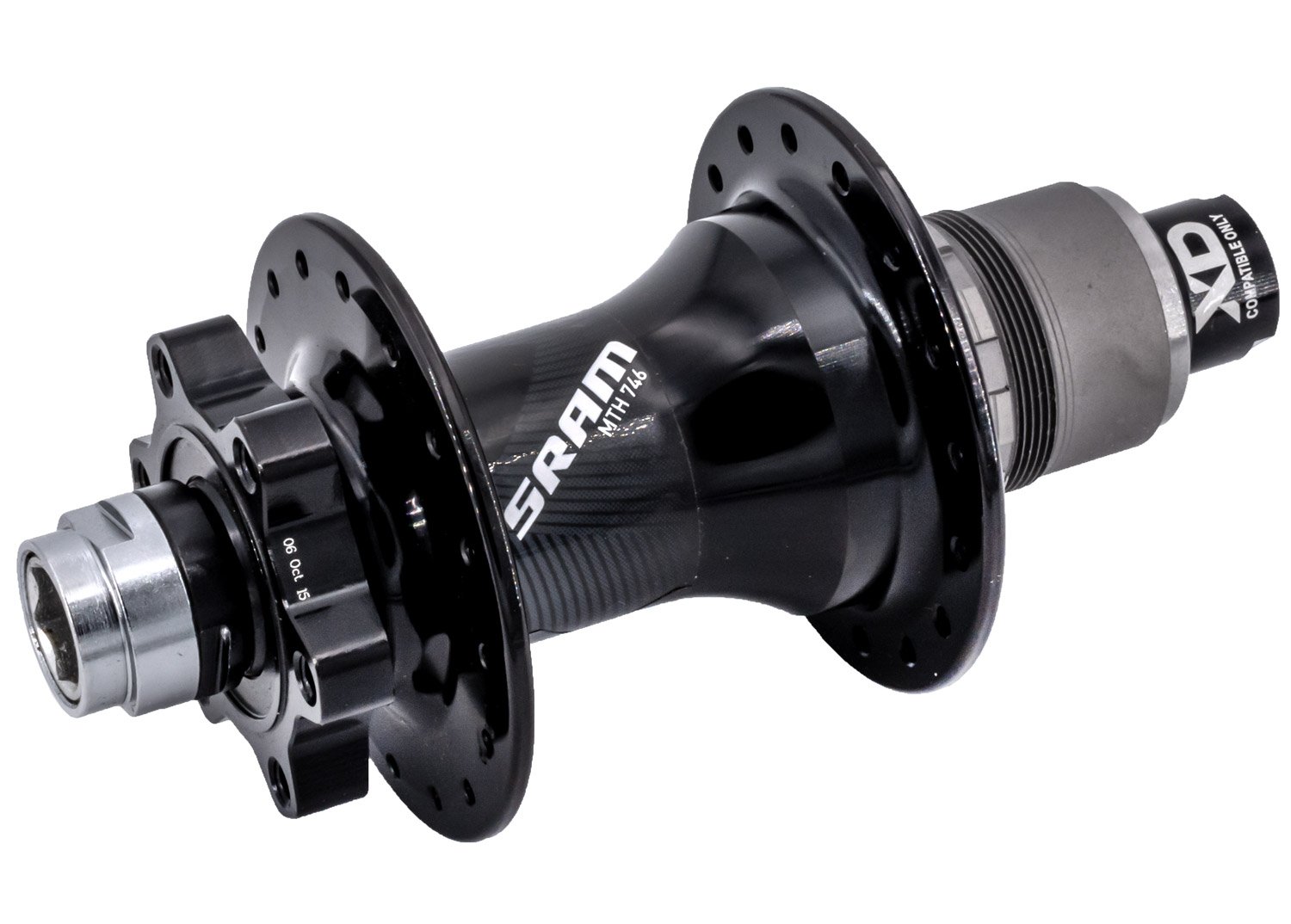 SRAM MTH 746 Arka Göbek - 12x142mm 32H Siyah