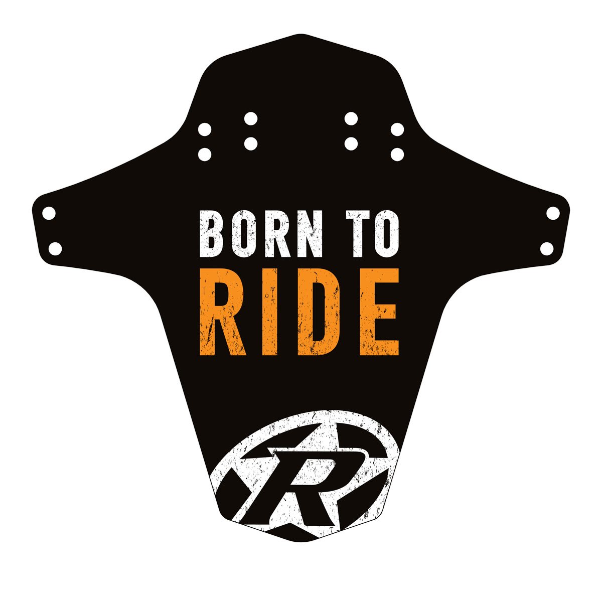 Reverse Mudfender Born To Ride Çamurluk - Turuncu