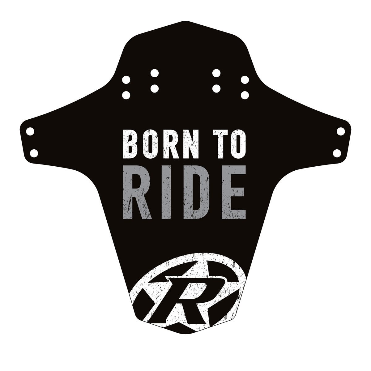 Reverse Mudfender Born To Ride Çamurluk - Gri
