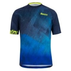 Santini Rock Kısa Kol Forma - Mavi