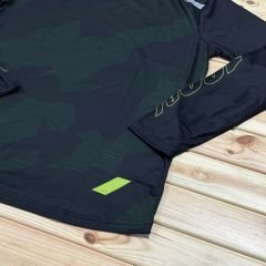 100% Airmatic LE Jersey Uzun Kol Forma - Siyah Camo