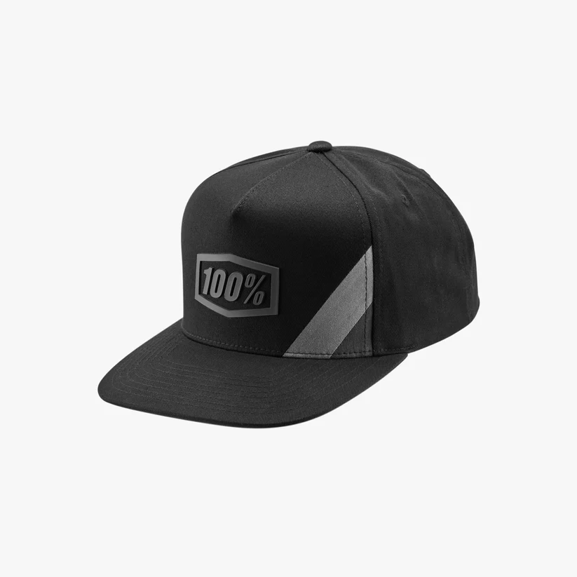 100% CornerStone Snapback Şapka - Siyah/Gri