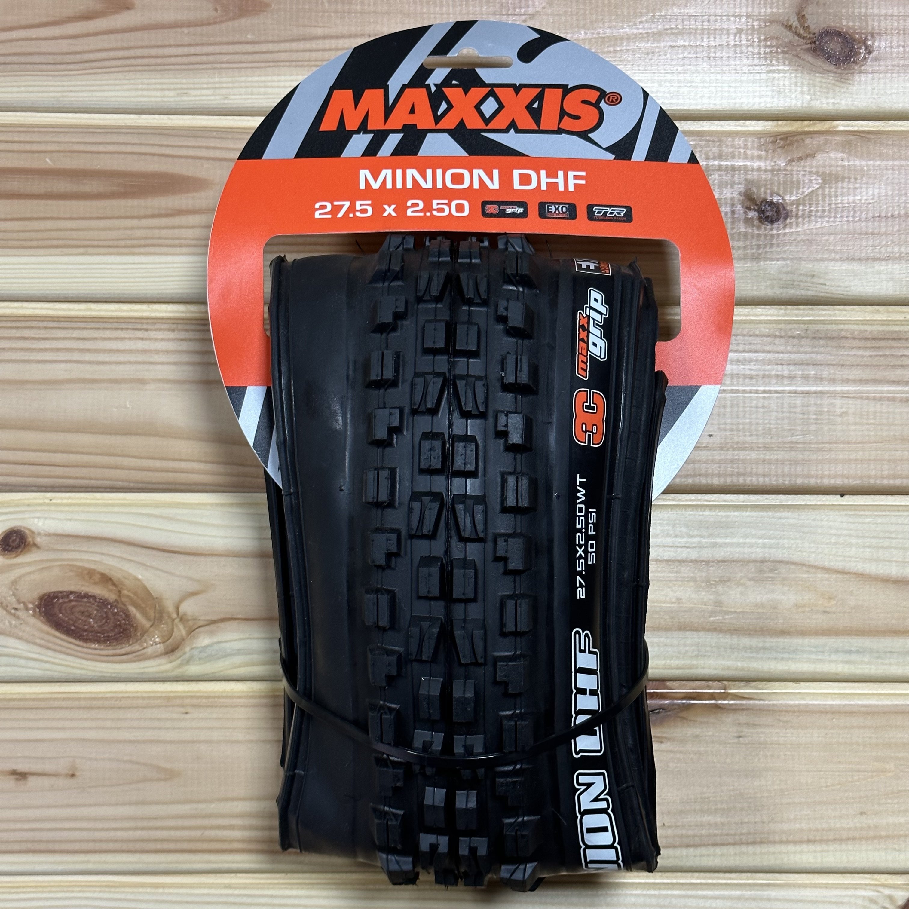 Maxxis Minion DHF 3C MaxxGrip EXO TR WT 27.5x2.50