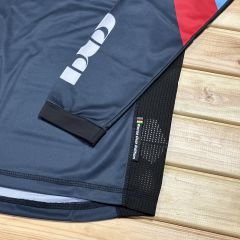 IXS Race 7.1 Uzun Kol Forma - Mavi/Kırmızı