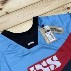 IXS Race 7.1 Uzun Kol Forma - Mavi/Kırmızı