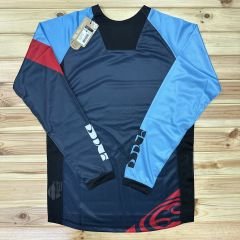IXS Race 7.1 Uzun Kol Forma - Mavi/Kırmızı