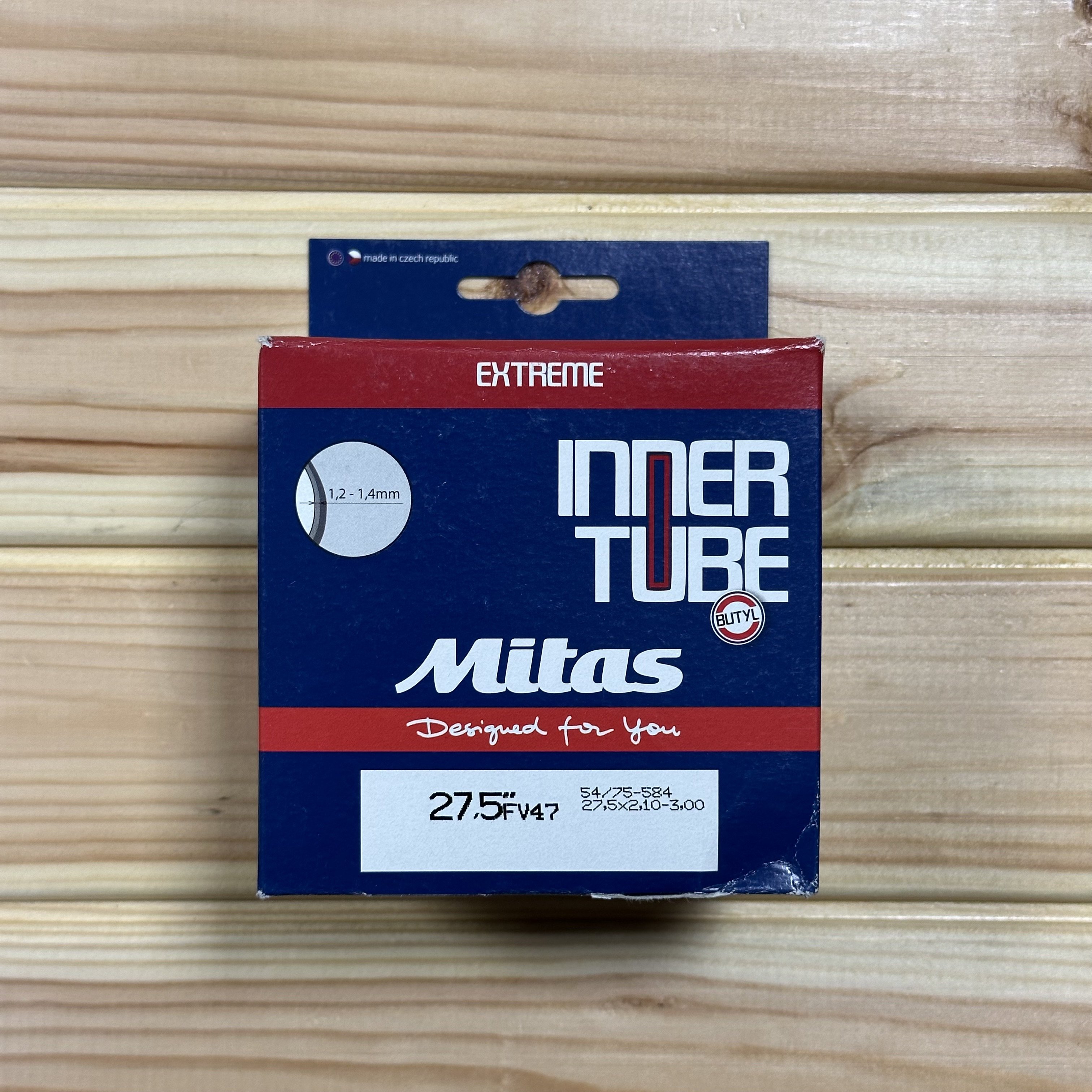 Mitas 26/27.5x2.10-3.00 FV47 İç Lastik Mitas 26/27.5x2.10-3.00 İç Lastik 27.5''