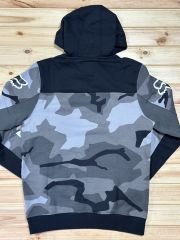 Fox BNKR PO Kapüşonlu Polar - Siyah/Camo