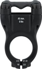 Levelnine Team AM MTB Gidon Boğazı 31.8/40 mm - Siyah