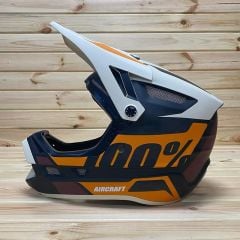 100% Aircraft Carbon MIPS Revburst Fullface Kask