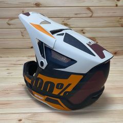100% Aircraft Carbon MIPS Revburst Fullface Kask