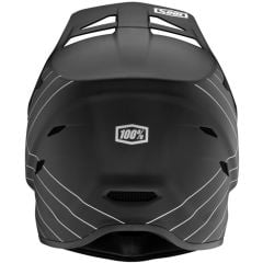 100% Status DH Fullface Kask - Siyah