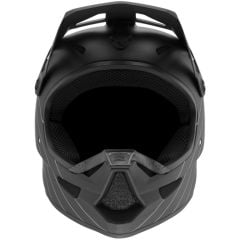 100% Status DH Fullface Kask - Siyah