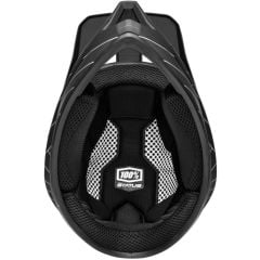 100% Status DH Fullface Kask - Siyah