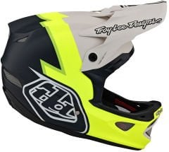 Troy Lee Designs D3 Fiberlite Fullface Kask - Sarı/Siyah