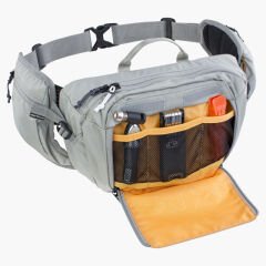 Evoc Hip Pack 3 Bel Çantası +1,5 LT Su Kesesi - Gri