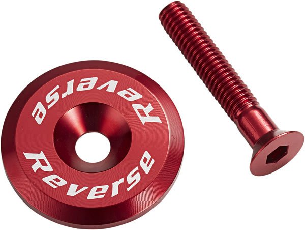 Reverse Headset Top Cap - Kırmızı