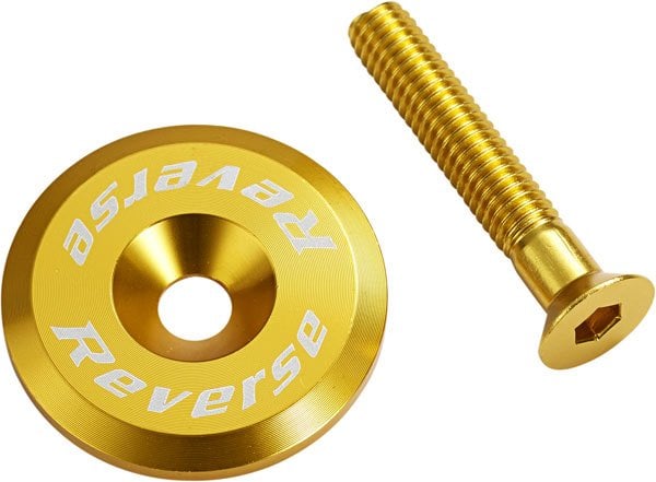 Reverse Headset Top Cap - Gold