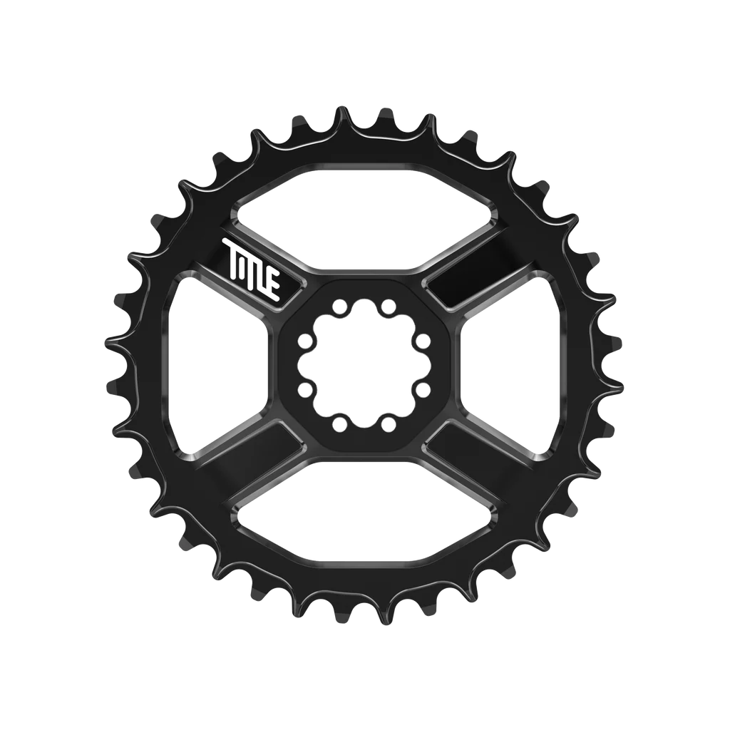 TITLE CR1 Chainring Aynakol Dişlisi - Siyah