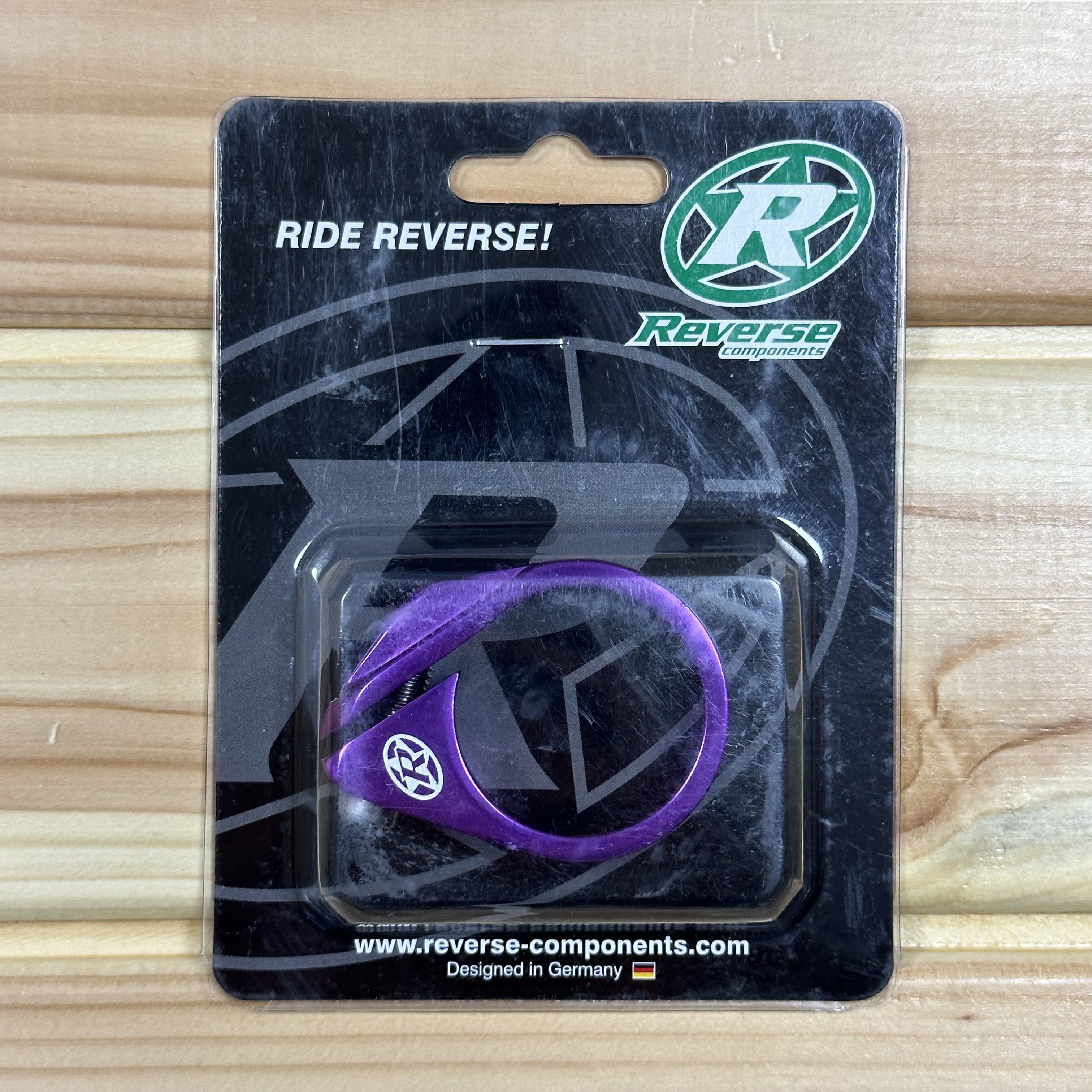 Reverse Bolt Sele Kelepçesi - 31.8 / 34.9mm - Mor