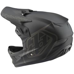 Troy Lee Design D3 Fiberlite Fullface Kask - Siyah/Gri