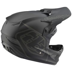 Troy Lee Design D3 Fiberlite Fullface Kask - Siyah/Gri
