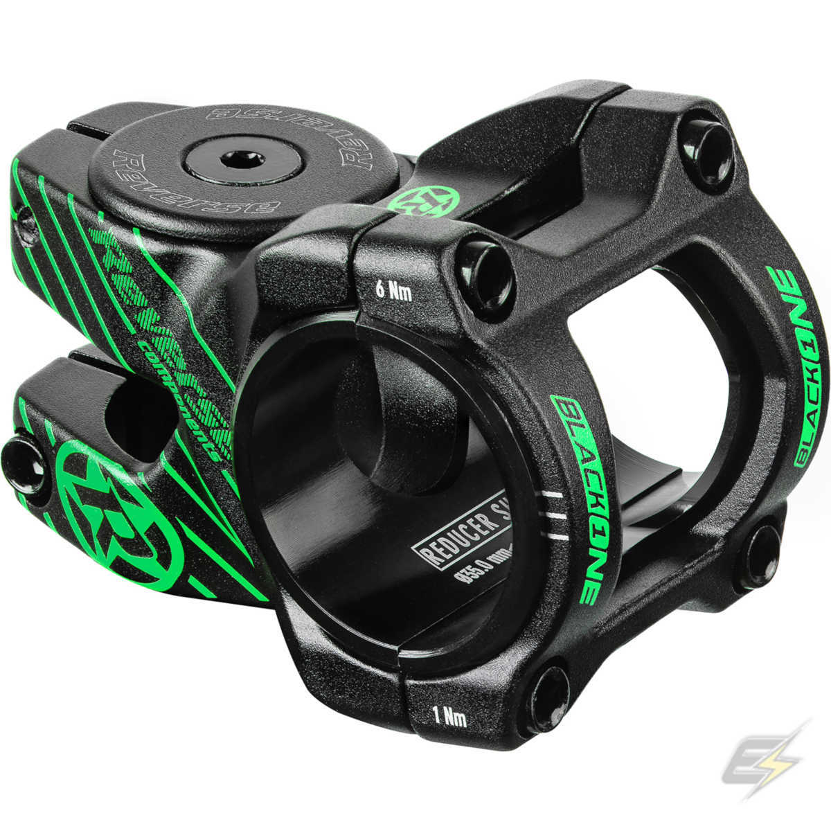 Reverse Black-One D-2 Gidon Boğazı - 31.8/35x35mm - Black/Green
