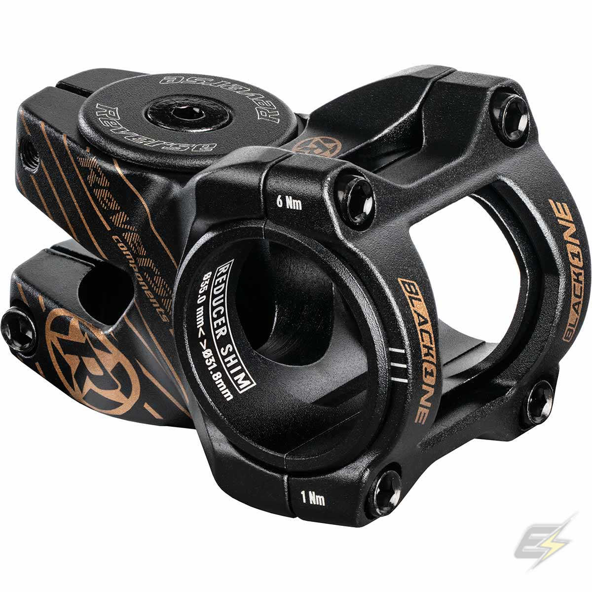 Reverse Black-One D-2 Gidon Boğazı - 31.8/35x35mm - Black/Copper