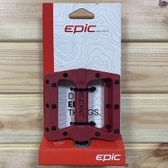 Impact Extreme Composite Platform Pedal - Kırmızı