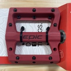 Impact Extreme Composite Platform Pedal - Kırmızı