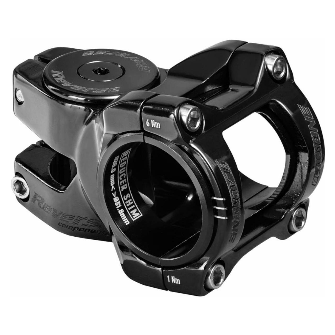 Reverse Black-One D-2 Titanium Gidon Boğazı - 31.8/35x35mm Siyah