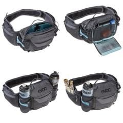 Evoc Hip Pack Pro 3 Bel Çantası - Siyah Gri