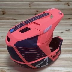 Leatt DBX 1.0 Fullface Kask - Coral