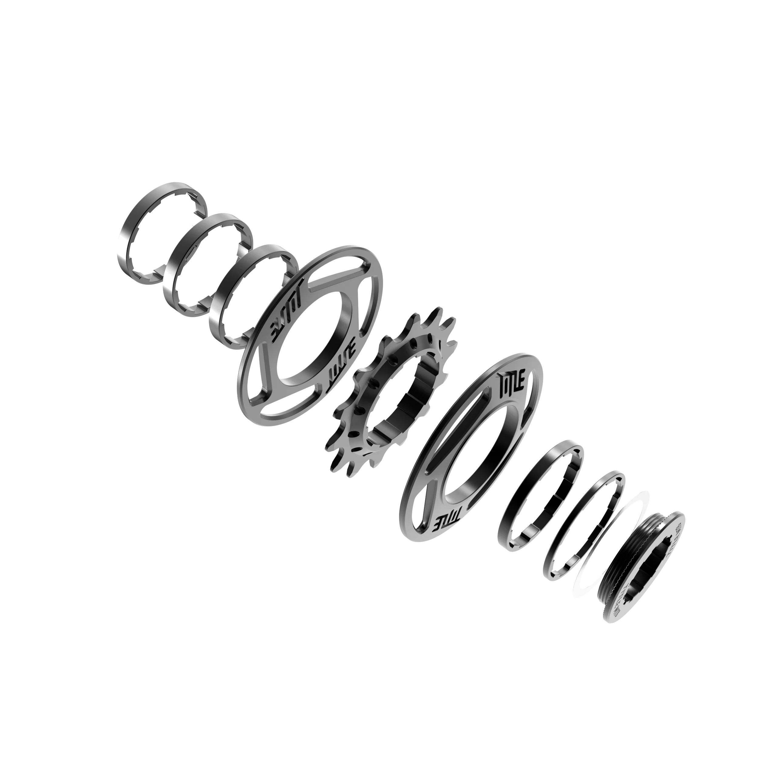 TITLE Single Speed Kit - Siyah