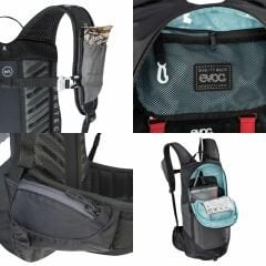 Evoc FR Lite Race 10 Sırt Çantası - Siyah Gri