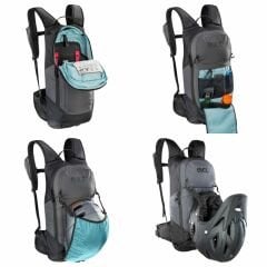 Evoc FR Lite Race 10 Sırt Çantası - Siyah Gri