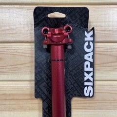 Sixpack Racing Menace Sele Borusu - 27.2mm - Kırmızı