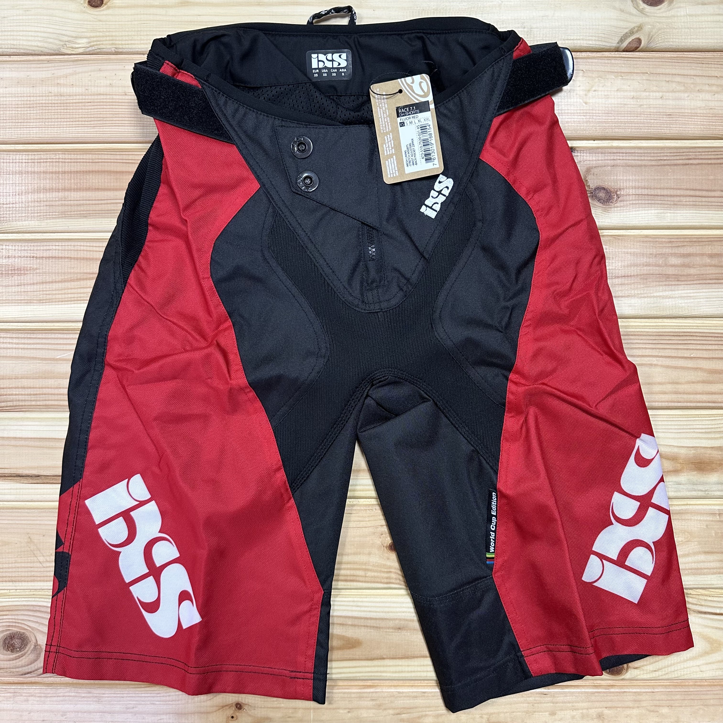 IXS Race 7.1 Şort - Kırmızı