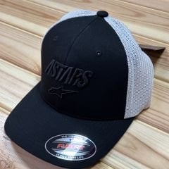 Alpinestars Angle Stretch Mesh Şapka - Siyah/Beyaz