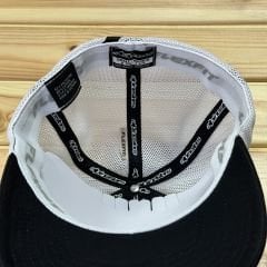 Alpinestars Angle Stretch Mesh Şapka - Siyah/Beyaz