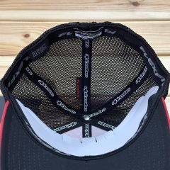 Alpinestars Angle Stretch Mesh Şapka - Kırmızı/Siyah