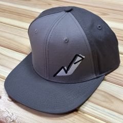Nukeproof Flat Peak Cap Şapka - LTD Ed Gri/Siyah