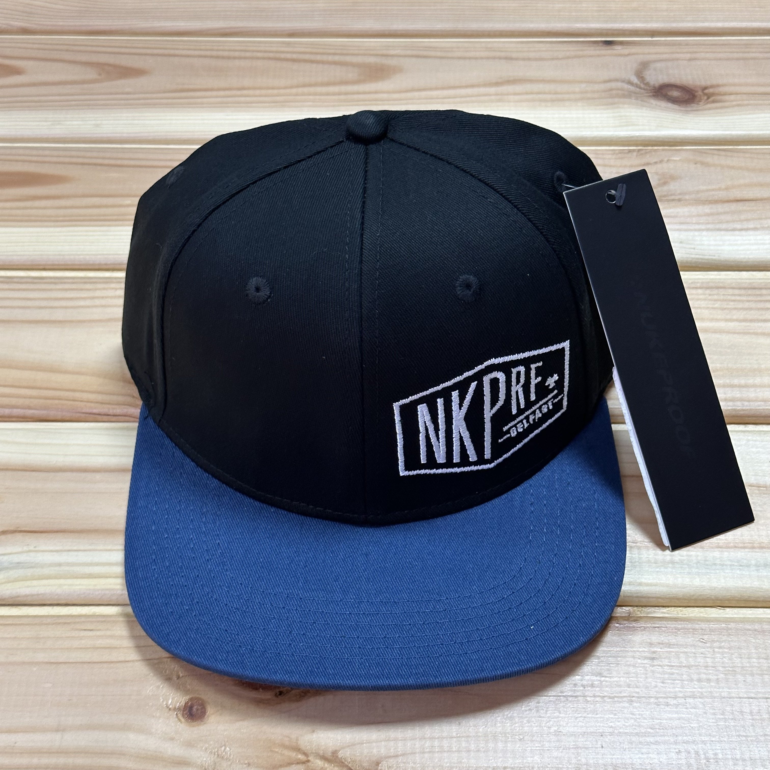 Nukeproof Flat Peak Cap Şapka - Siyah/Mavi