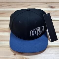Nukeproof Flat Peak Cap Şapka - Siyah/Mavi
