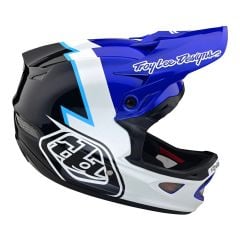 Troy Lee Designs D3 Fiberlite Fullface Kask - Mavi/Siyah