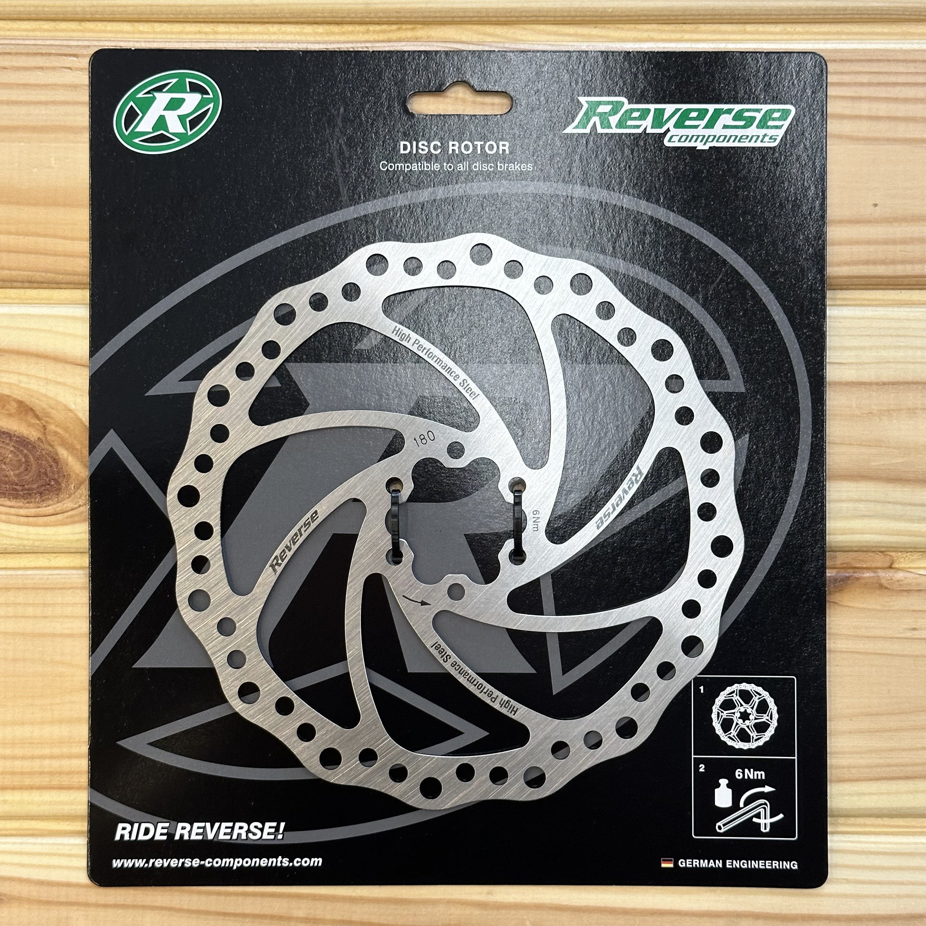 Reverse Discrotor Steel Rotor - 180/220mm