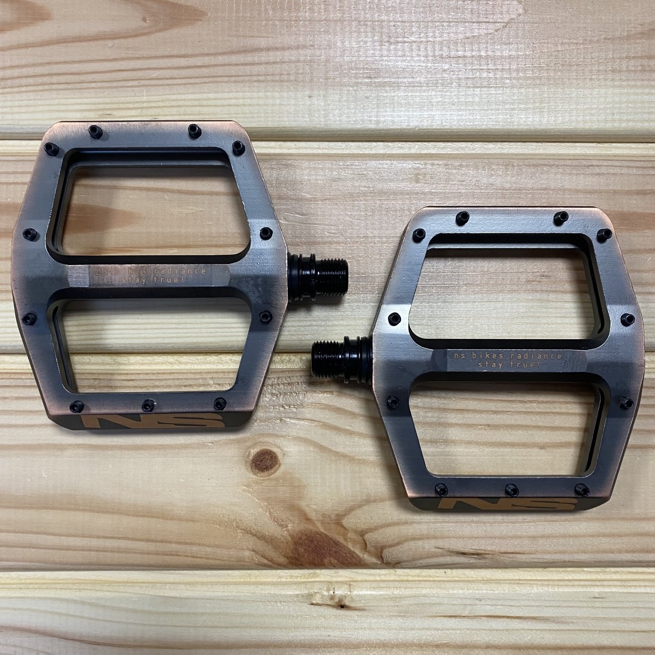 NS Bikes Radiance Platform Pedal - Oil Rub