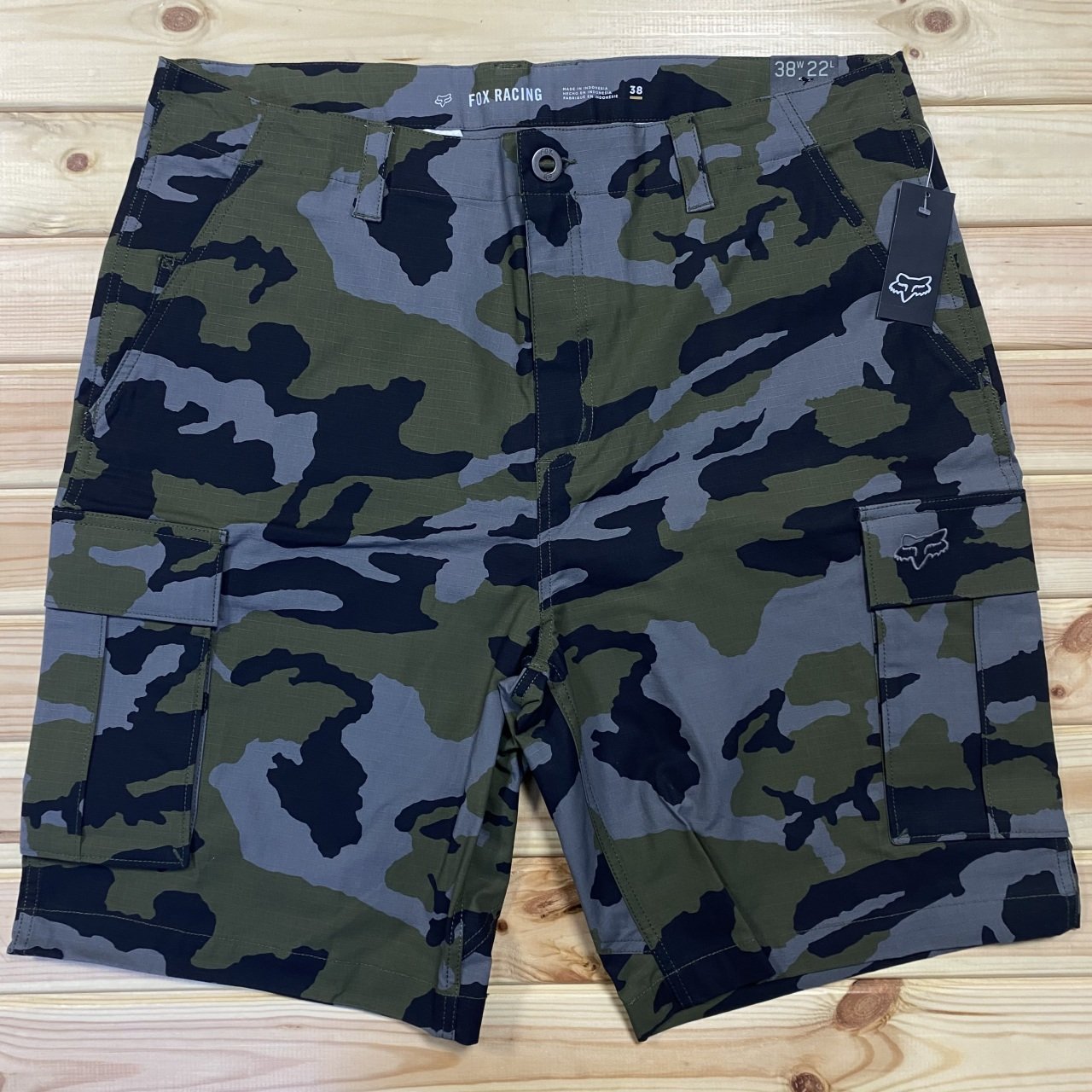 Fox Racing Slambozo 2.0 Şort - Yeşil Camo